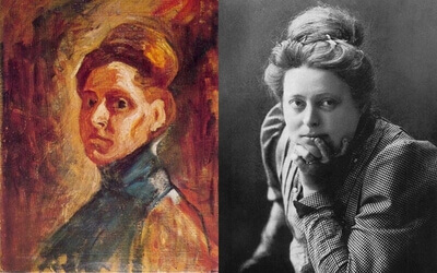 famous serbian women nadežda petrović picture and painting