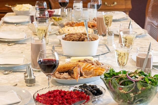 Party Like Serbs Do: 7 Serbian Celebrations You Must Know About 2 serbian celebrations serbian slava food table