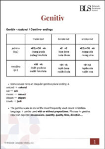 Serbian Pre-Intermediate Course (A2.1) | Belgrade Language School |